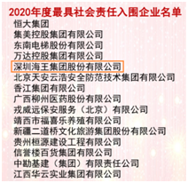 海王攜手恒大、萬(wàn)達(dá)等入選“2020年度最具社會(huì)責(zé)任企業(yè)”