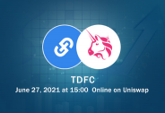 去中心化交易所Uniswap將于6月27日15時上架TDFC