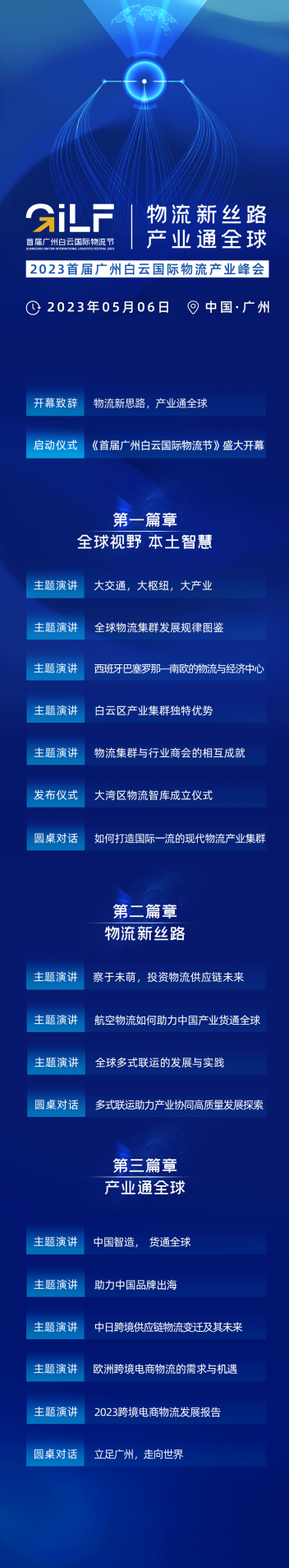 物流集群如何與產(chǎn)業(yè)升級一起騰飛，5月6日這場峰會要講清楚了！