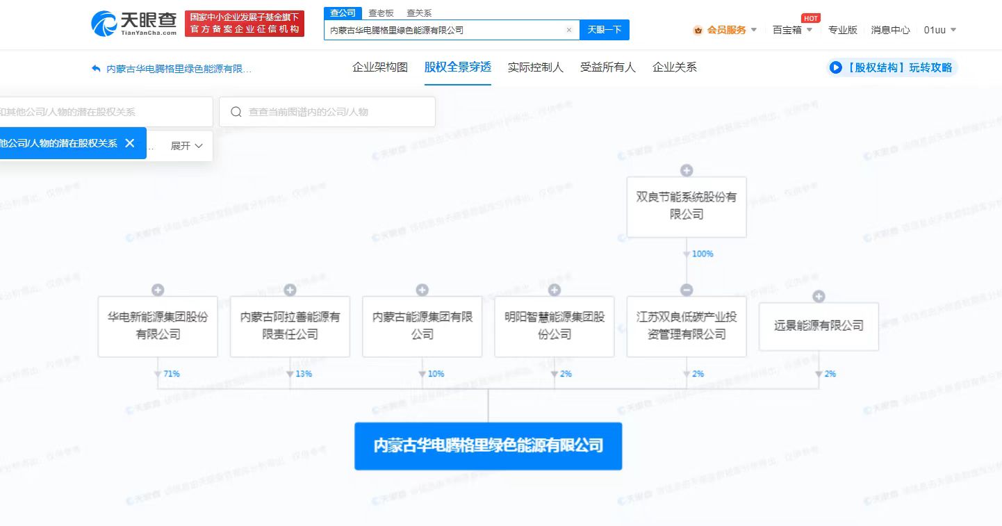 明陽智能雙良節(jié)能等成立綠色能源公司